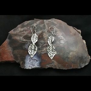 Sterling silver dangly earrings
